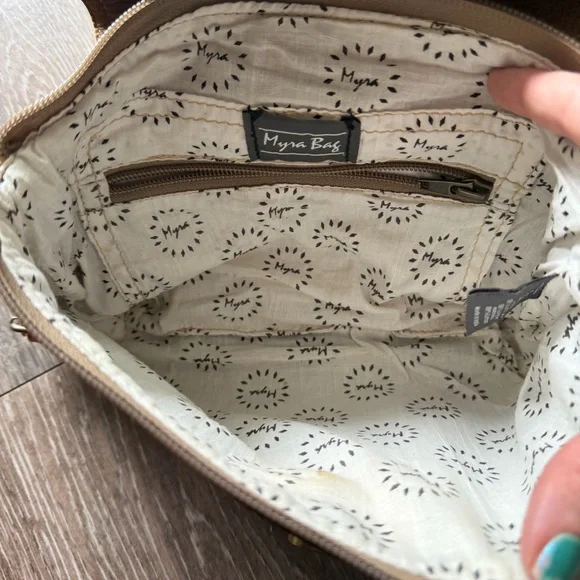 Myra Bag Hair-On Hide Leather Crossbody (Gently Used) - Picture 5 of 14